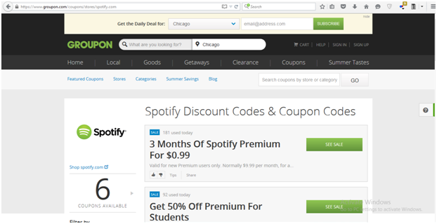 Get spotify coupon Spotify Codes