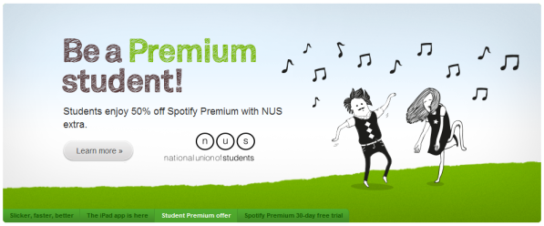 spotify education discount