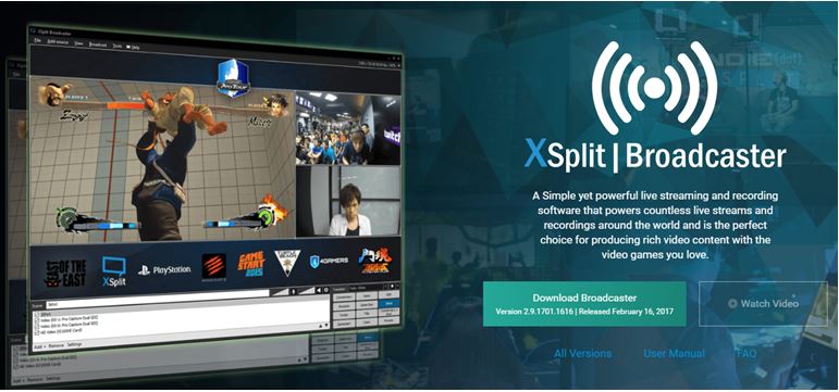 XSplit Broadcast 