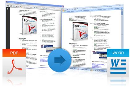 PDF to Word Converter key feature