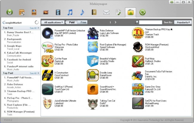 free sms app