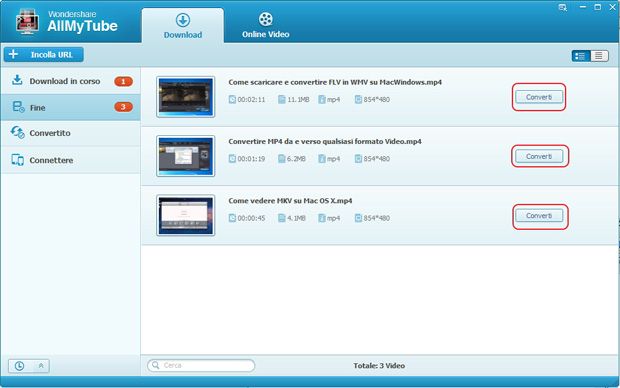 SCARICA VIDEO DA YOUTUBE E CONVERTIRLI IN AVI ONLINE