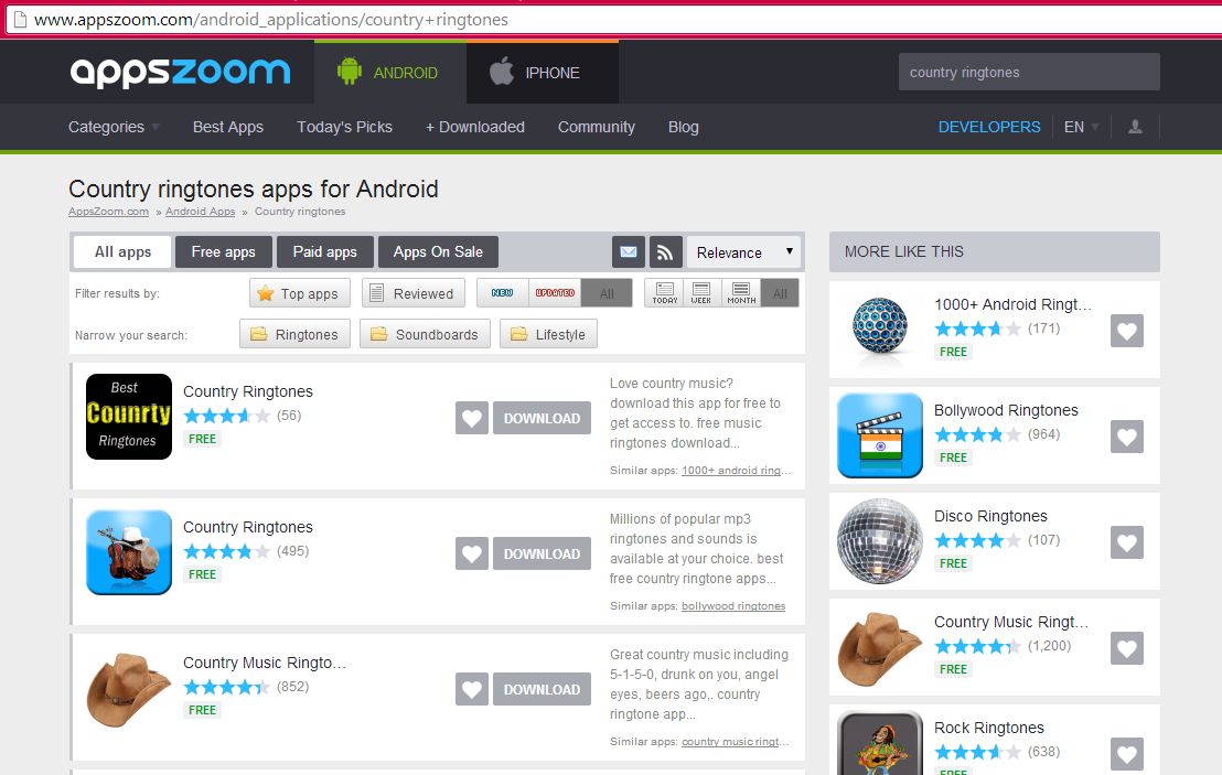 Top dating apps per country