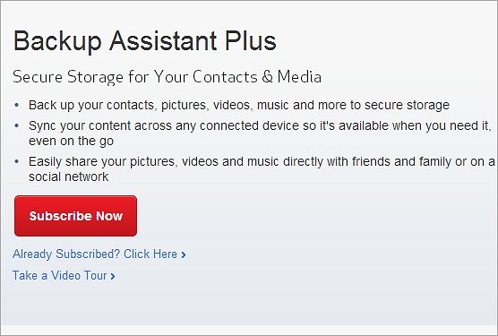 backup assistant