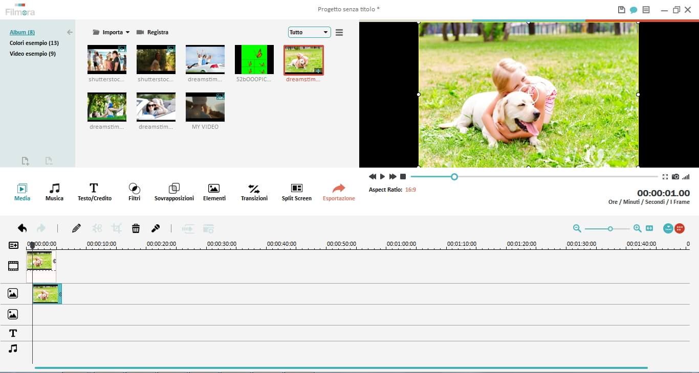 SCARICARE FILMORA GRATIS